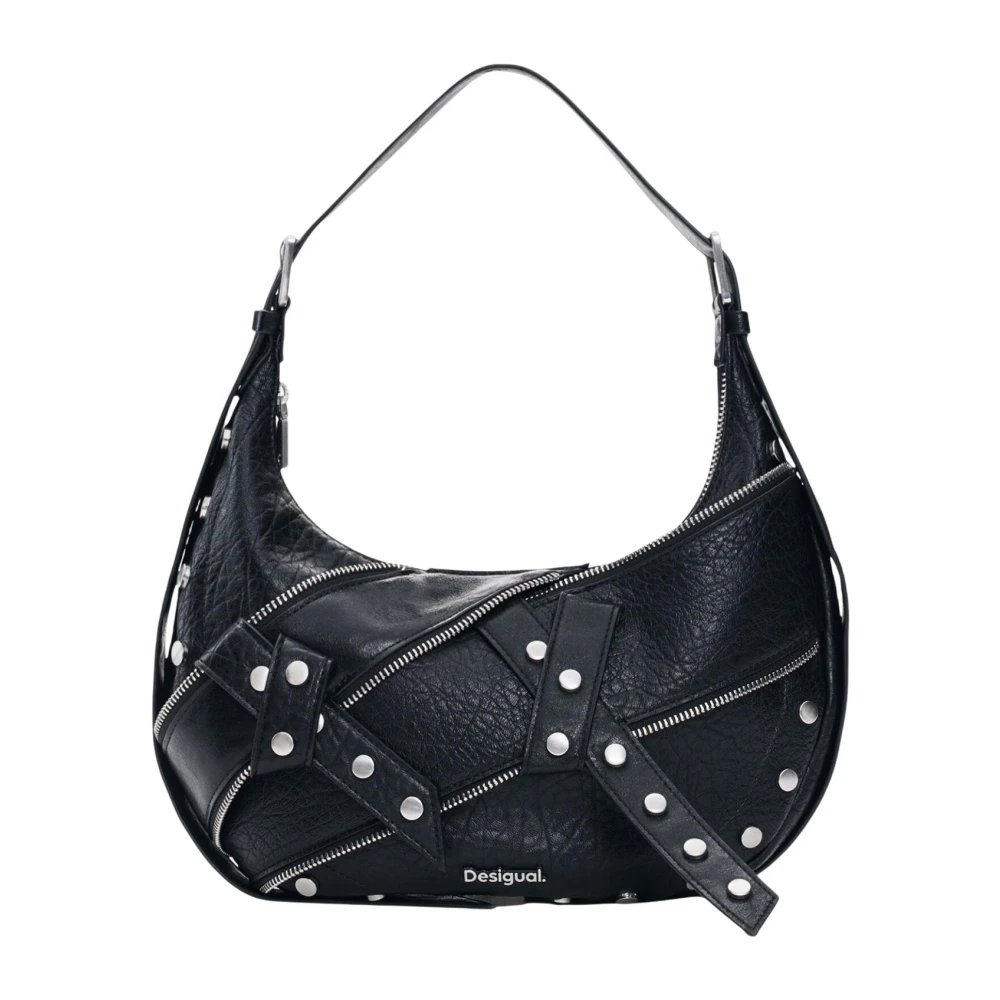 Desigual Women's Noir Shoulder Bag Centella Calgary 2.0 - Image 4