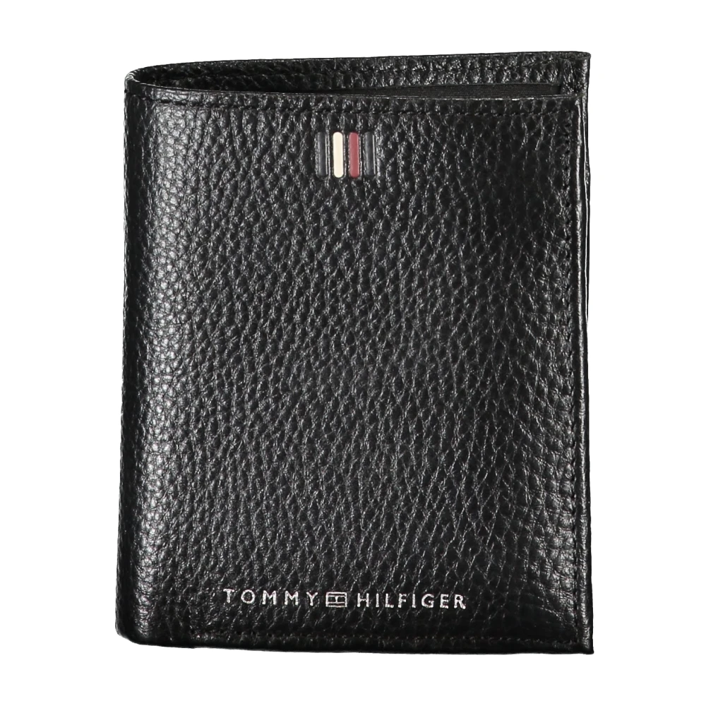 Tommy Hilfiger Heren Portemonnee Zwart Contrast Details Black Heren