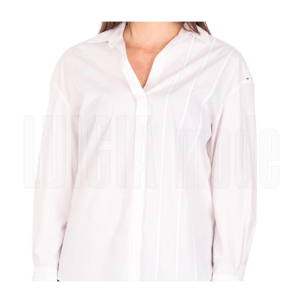Max Mara Stijlvolle Manolo Casacca White Dames