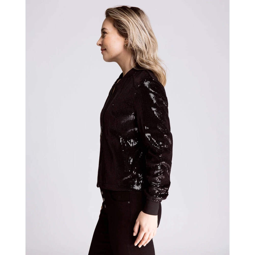 Zhrill Stijlvolle Jas Zj524576 Zhdals Black Dames