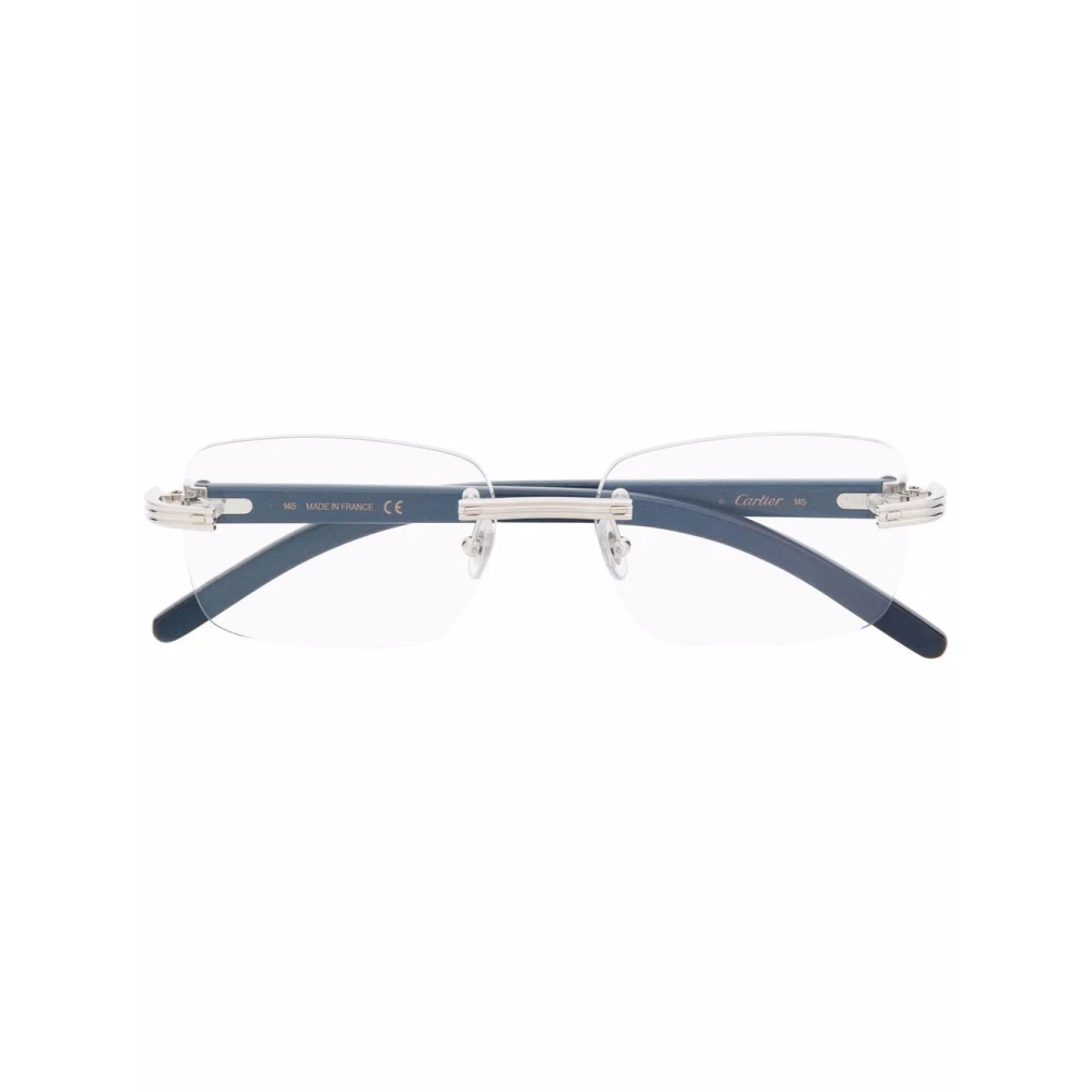 Cartier Yellow Glasses, Male, 56 Mm, Optical Frame
