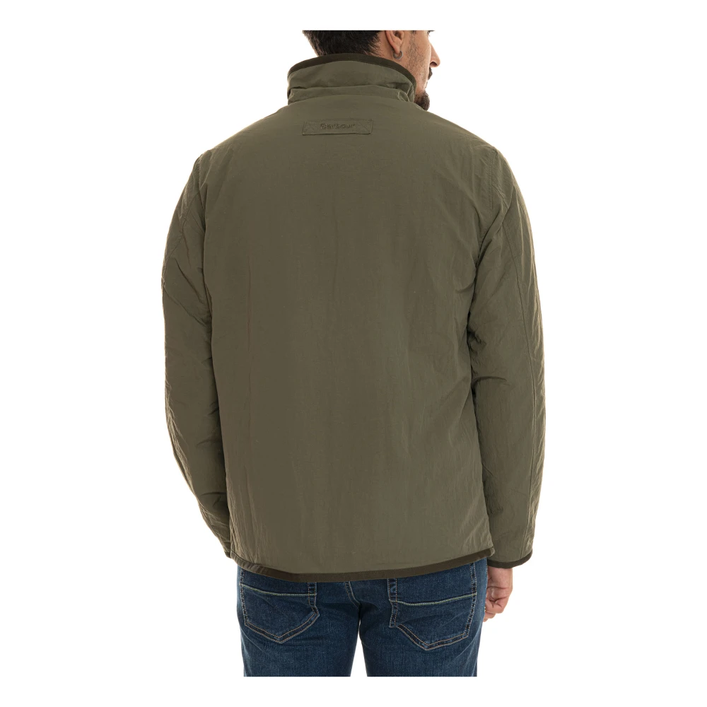 Barbour Omkeerbare fleecejas met ritssluiting Green Heren