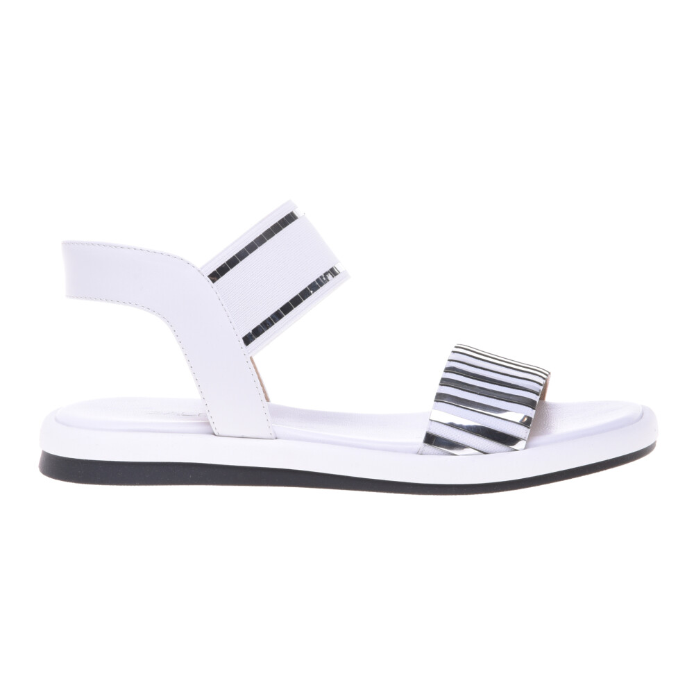 サンダル・ミュール Baldinini Flat Woman Sandals Leather Flat Sandals Baldinini - 39, buy pre-owned at 100 EUR
