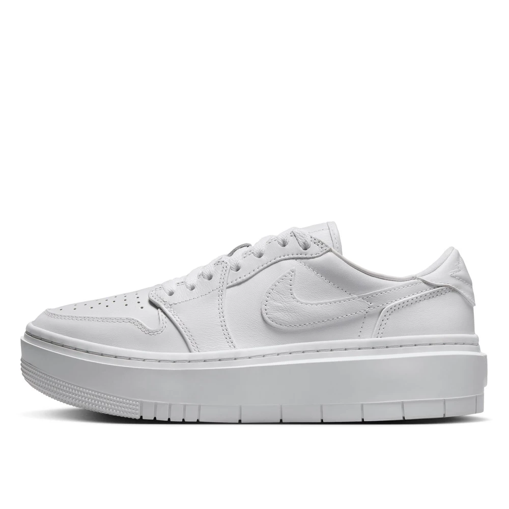 Jordan White Trainers, Female, 7 Uk, Elevate Low Trainers