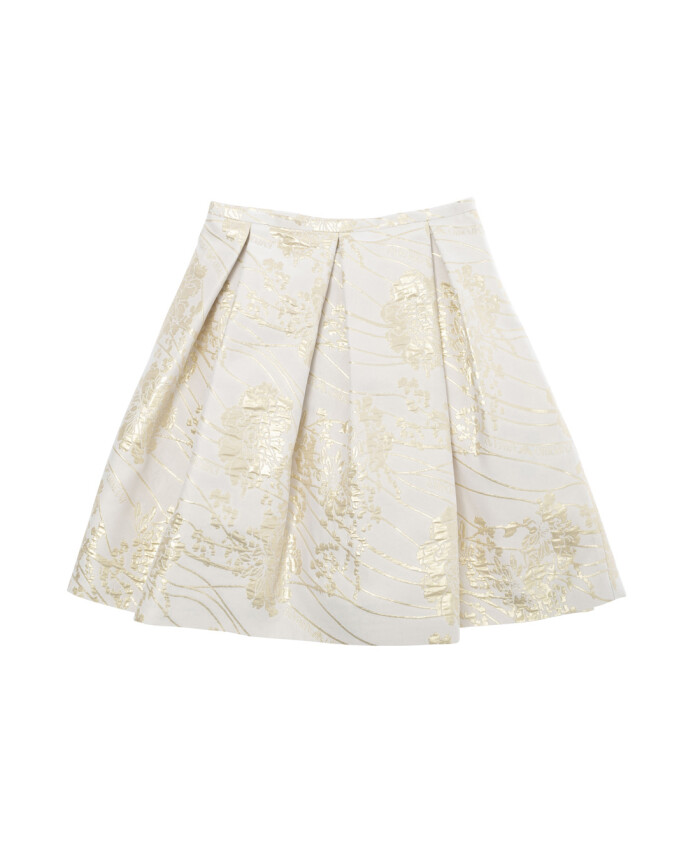 jupe-plissee-fleurie-multicolore