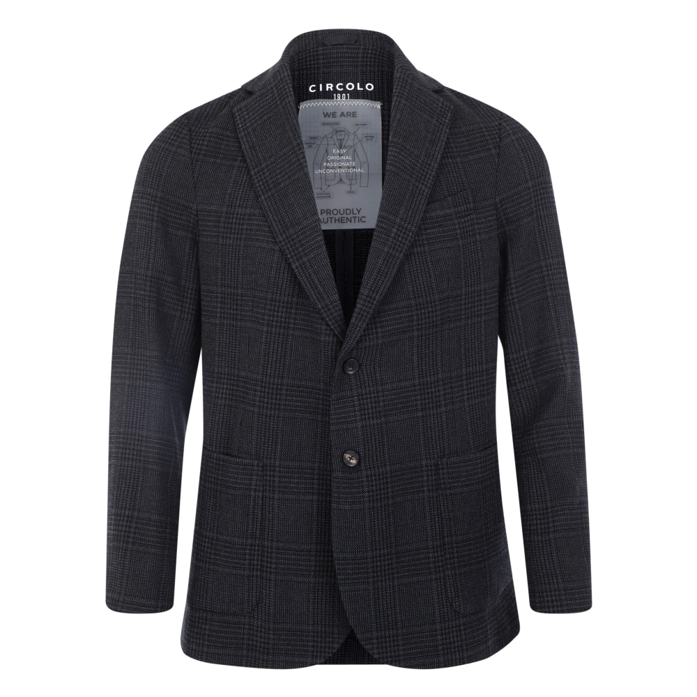 Circolo 1901 Stijlvolle Blazers Kostuums Black Heren