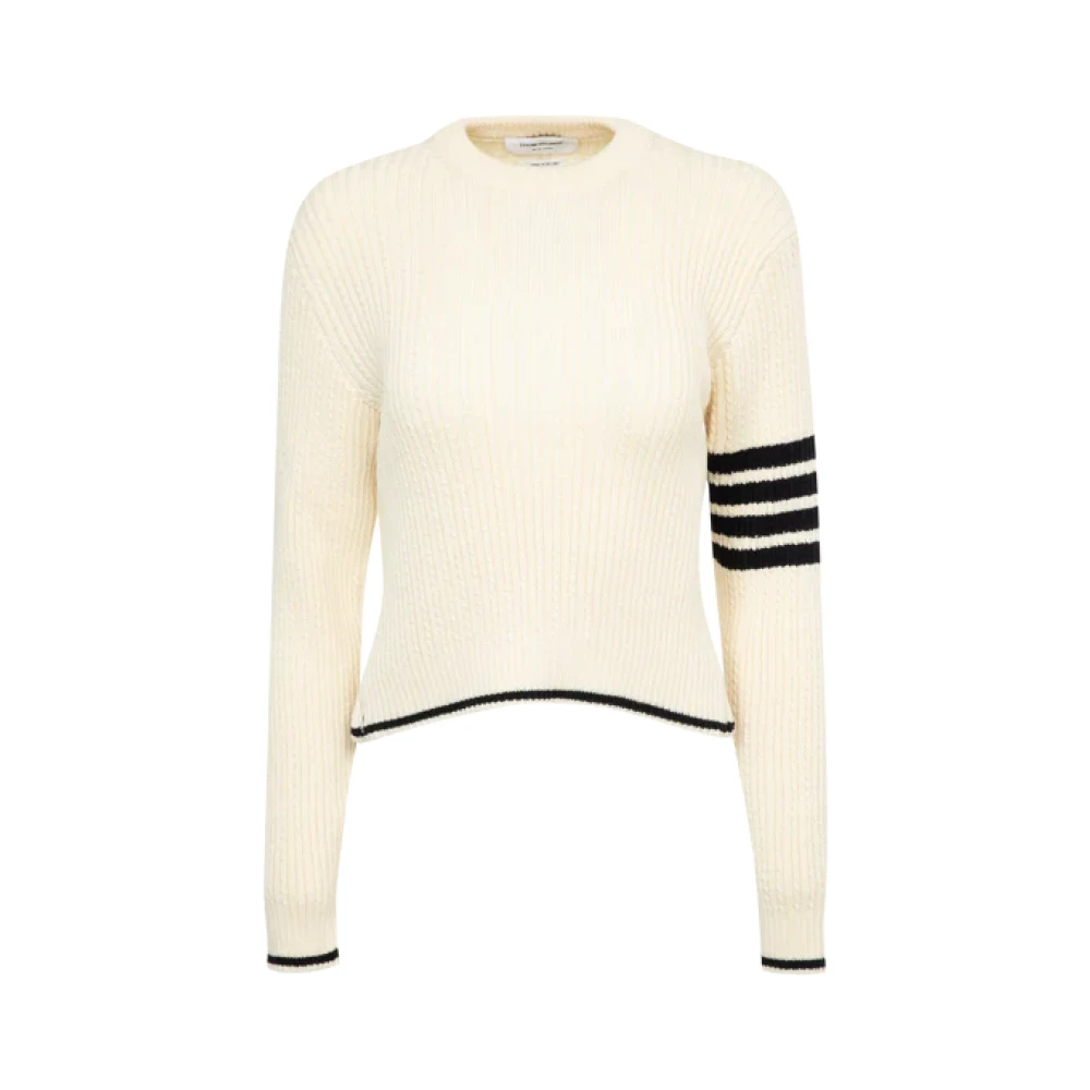 Thom Browne Stijlvolle Pullover Sweater White Dames