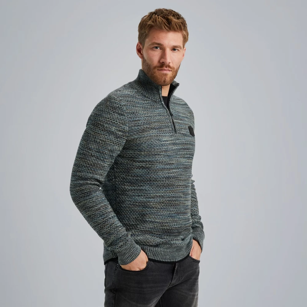 PME Legend Stijlvolle Pull voor Mannen Gray Heren