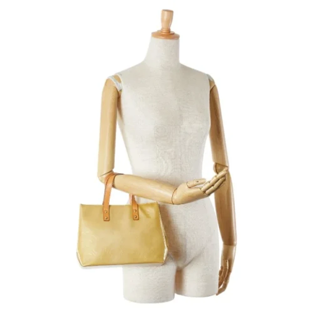 Louis Vuitton Vintage Pre-owned Leather louis-vuitton-bags Beige Dames