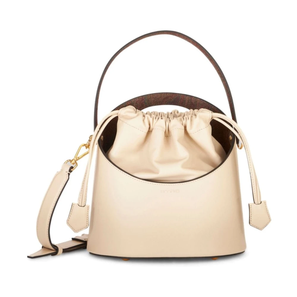 ETRO Schoudertassen met Secchiello-stijl Beige Dames