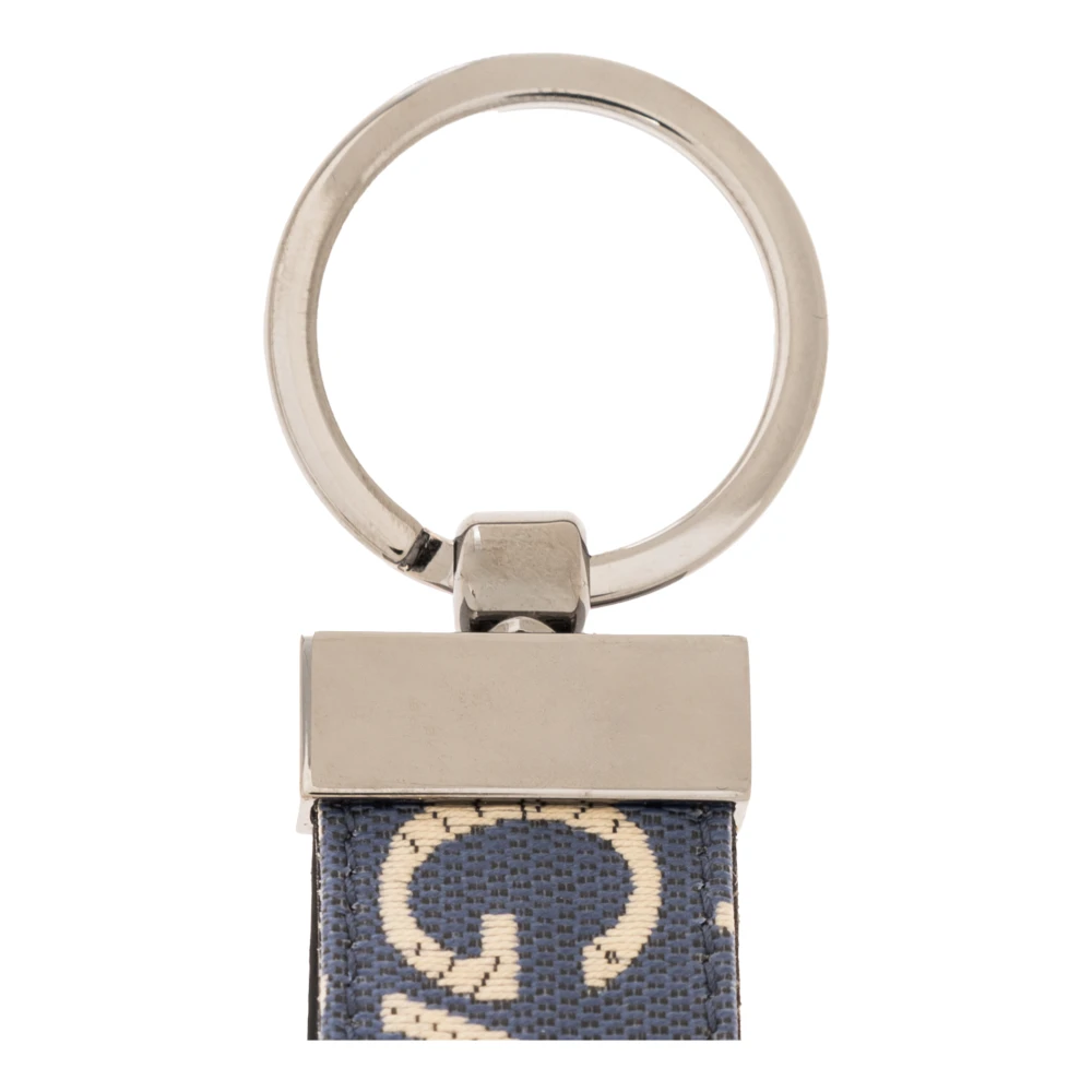 Dolce & Gabbana Sleutelhanger met logo Blue Heren