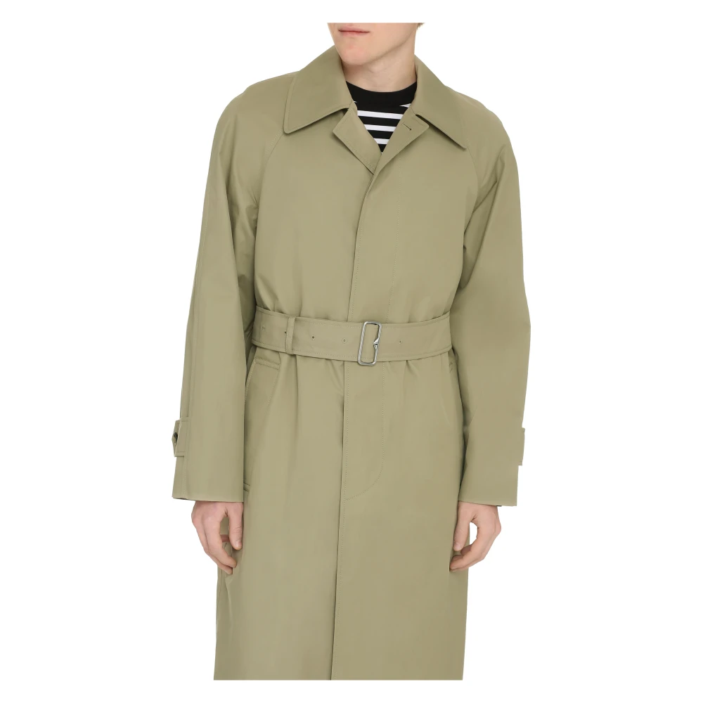 Burberry Klassieke Katoenen Trenchcoat Beige Dames