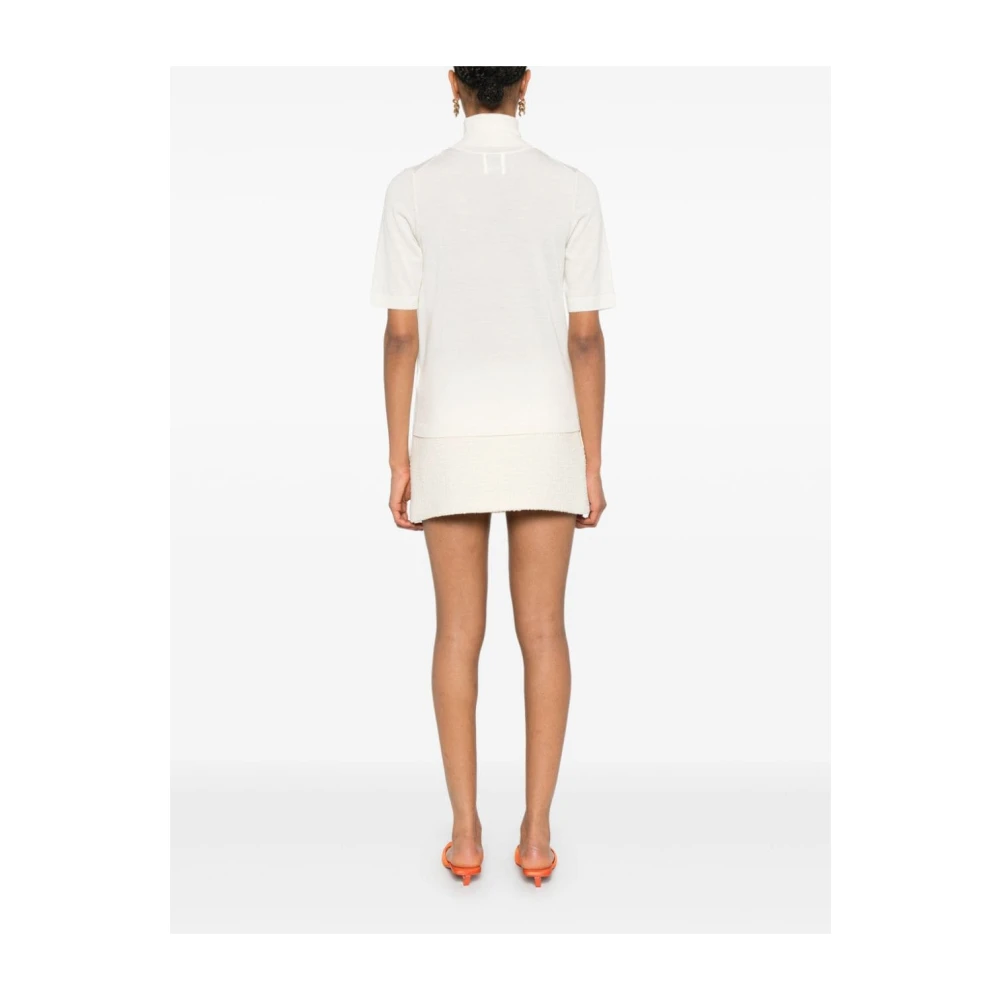 allude Crème Sweater Collectie Beige Dames