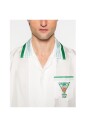 white-logo-print-cuban-collar-shirt