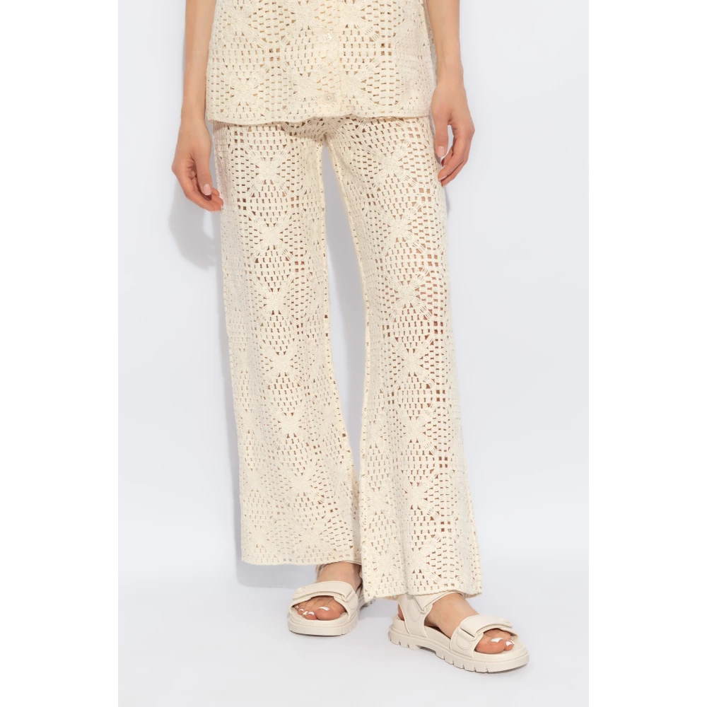AllSaints Kanten broek Beige Dames