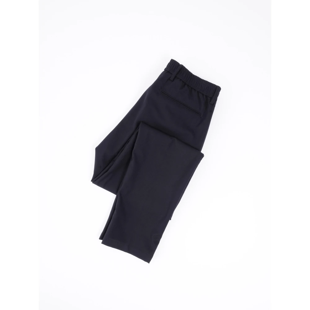 White Sand Luxe wol touch broek Blue Dames