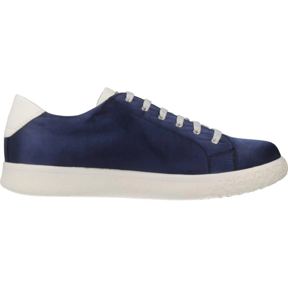 Stonefly Satin Sneakers Dames Schoenen Blauw