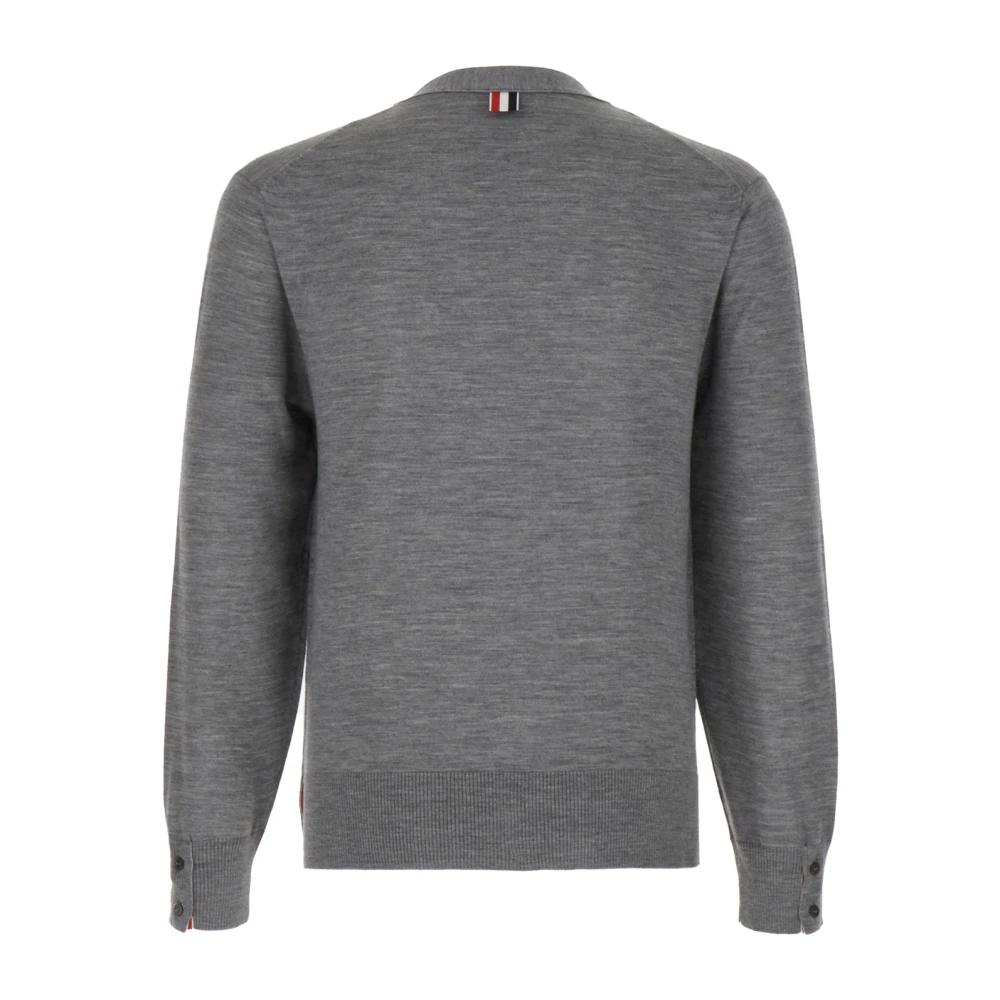 Thom Browne Stijlvolle Gebreide Kleding Gray Heren