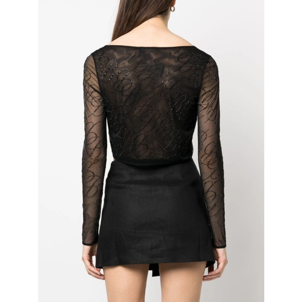 Blumarine Stijlvolle Cache Mode Accessoire Black Dames