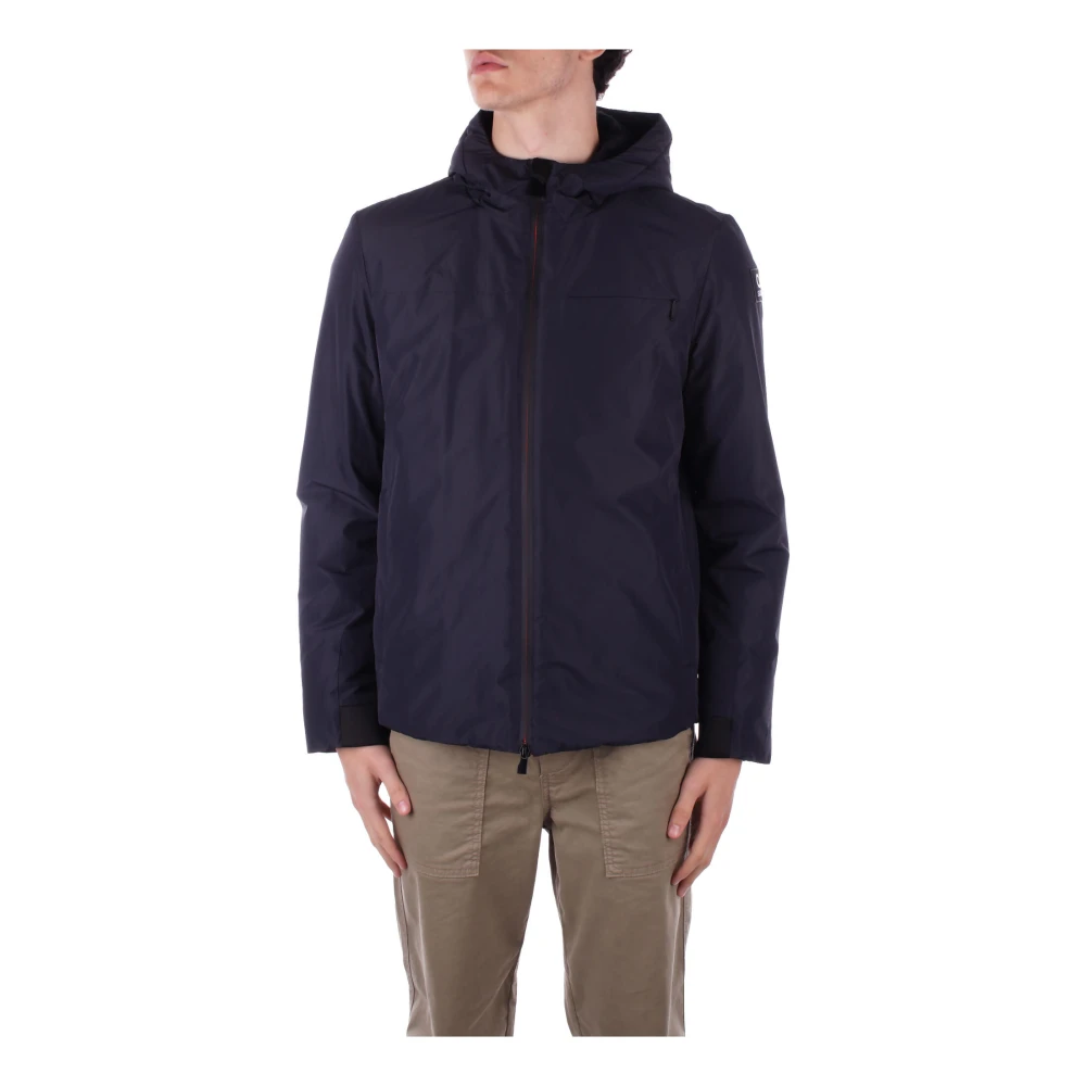 Suns Hoodie met ritssluiting zakken Blue Heren