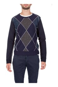 Sweter Intarsio Rombi dla Mężczyzn