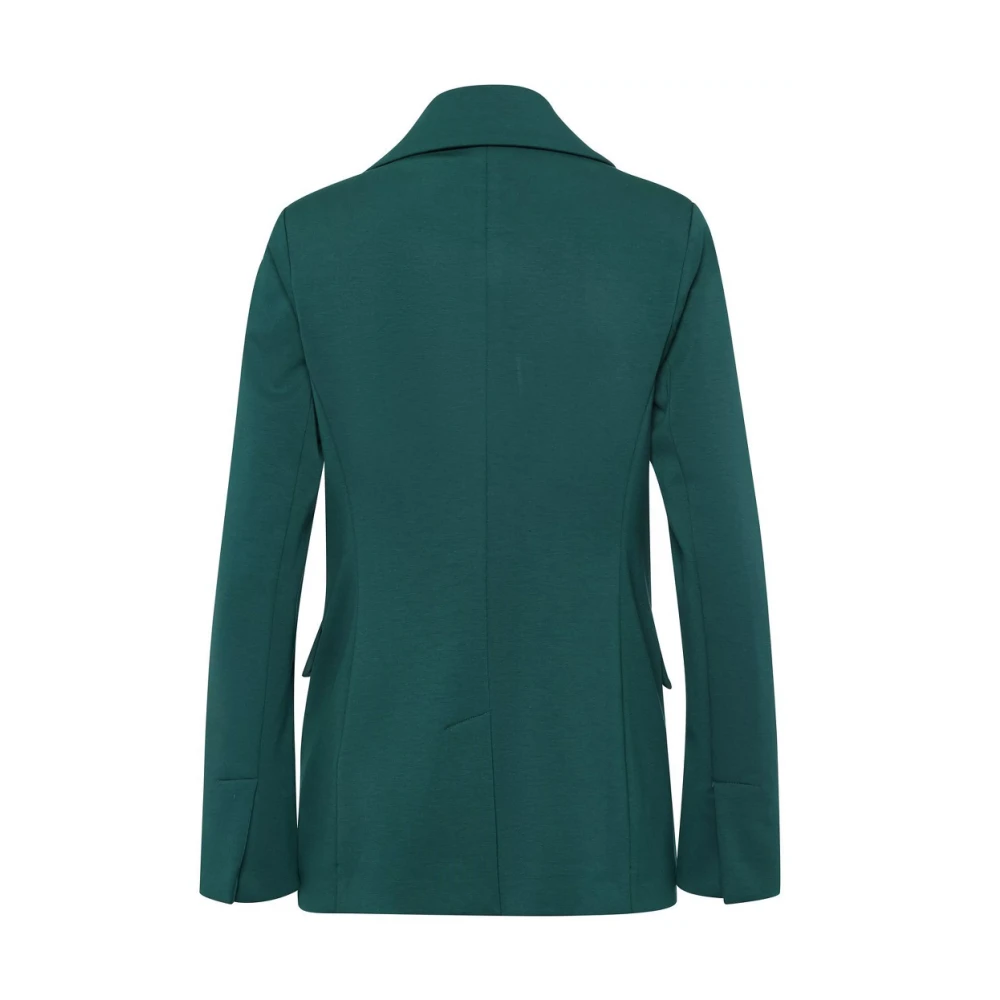 RIANI Getailleerde Jersey Blazer Green Dames