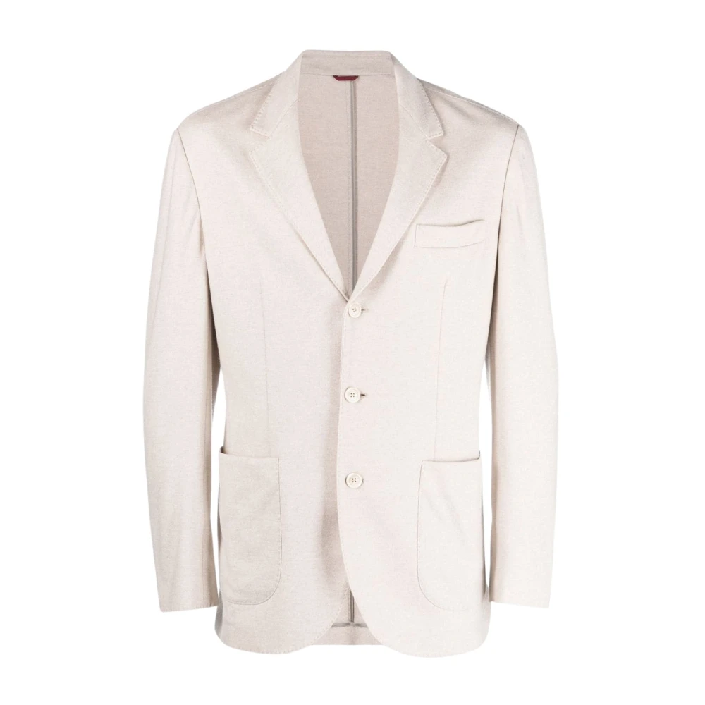 BRUNELLO CUCINELLI Zandkleurige Jassen voor Mannen Beige Heren
