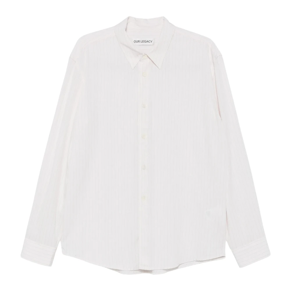 Our Legacy Uomo Crema Camicia “Beyond Shirt” - Immagine 2
