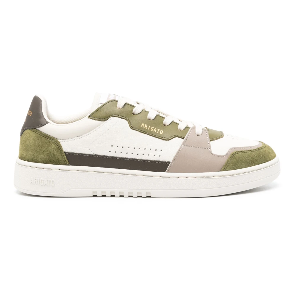 Off White/Green Sneakers