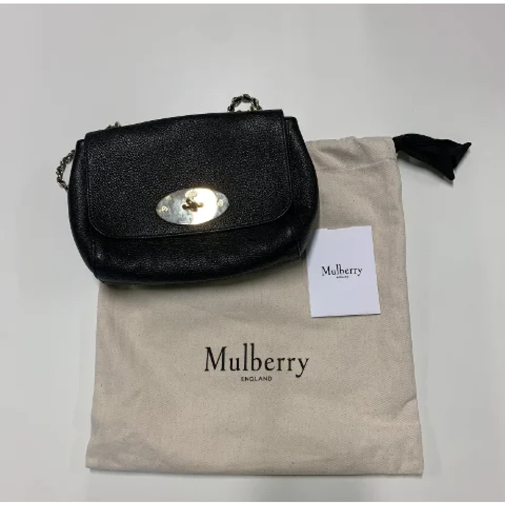 Mulberry Pre-owned Leather crossbody-bags Black Dames