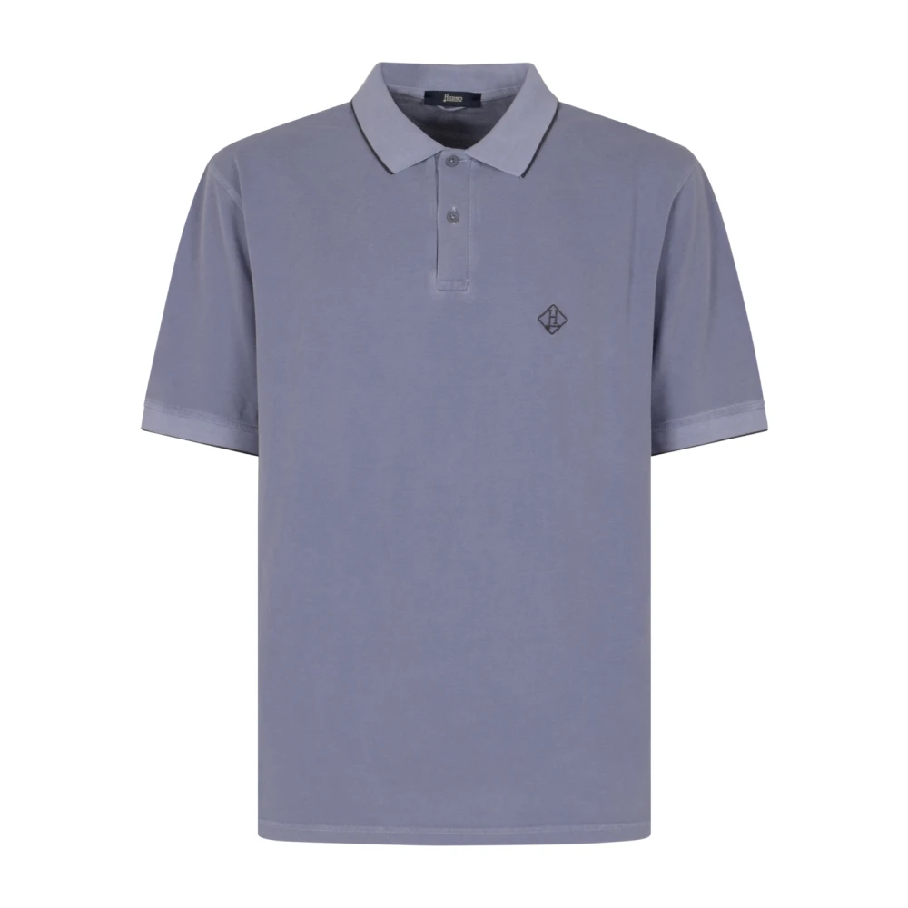 Herno - Tops > Polo Shirts - Blue - Herno - Modalova