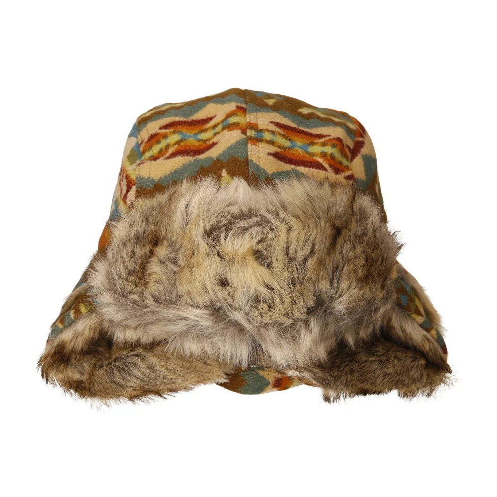 Pendleton Vinter Trapper Hat med Faux Fur Multicolor, Unisex