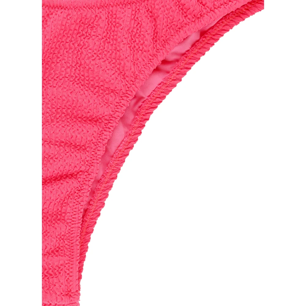 F**k Fuchsia Bikini Triangle Top met Veters Pink Dames