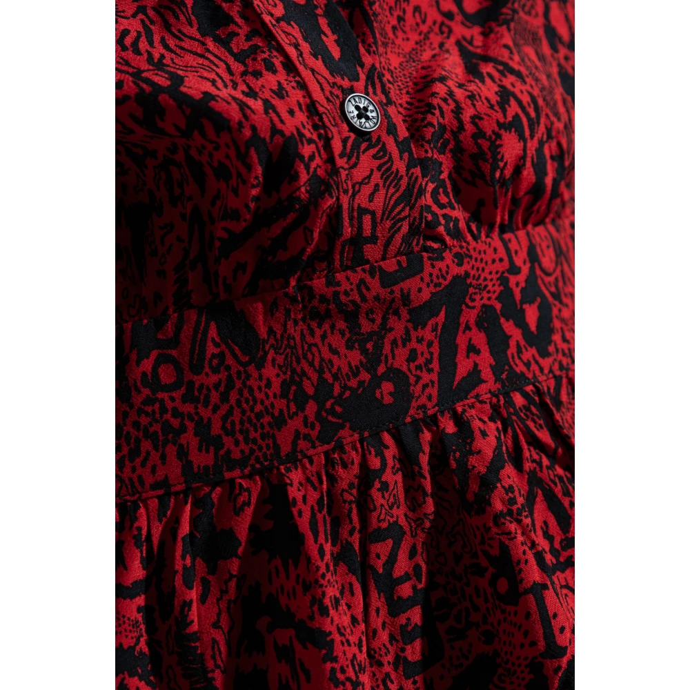 Zadig & Voltaire Jurk Refla Red Dames