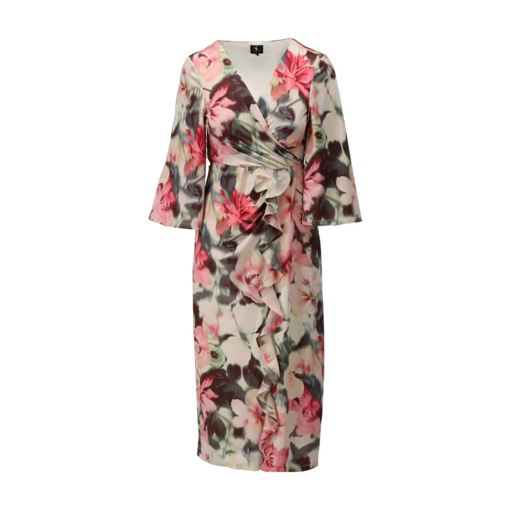 K-Design Stijlvolle Jurk Multicolor Dames