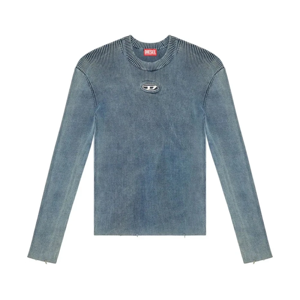 Diesel Stijlvolle Gebreide Kleding voor Mannen en Vrouwen Blue Heren
