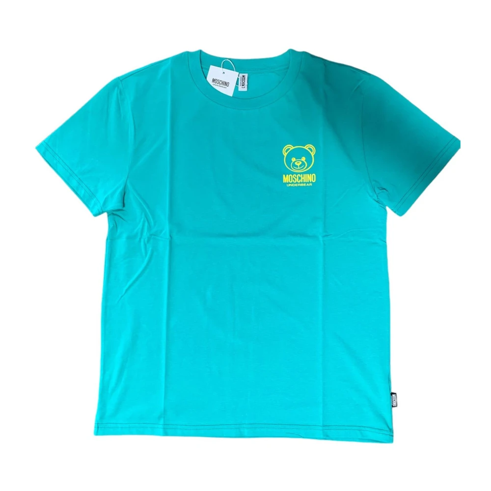 Love Moschino Groene T-shirt V1A0703 4406 Green Heren