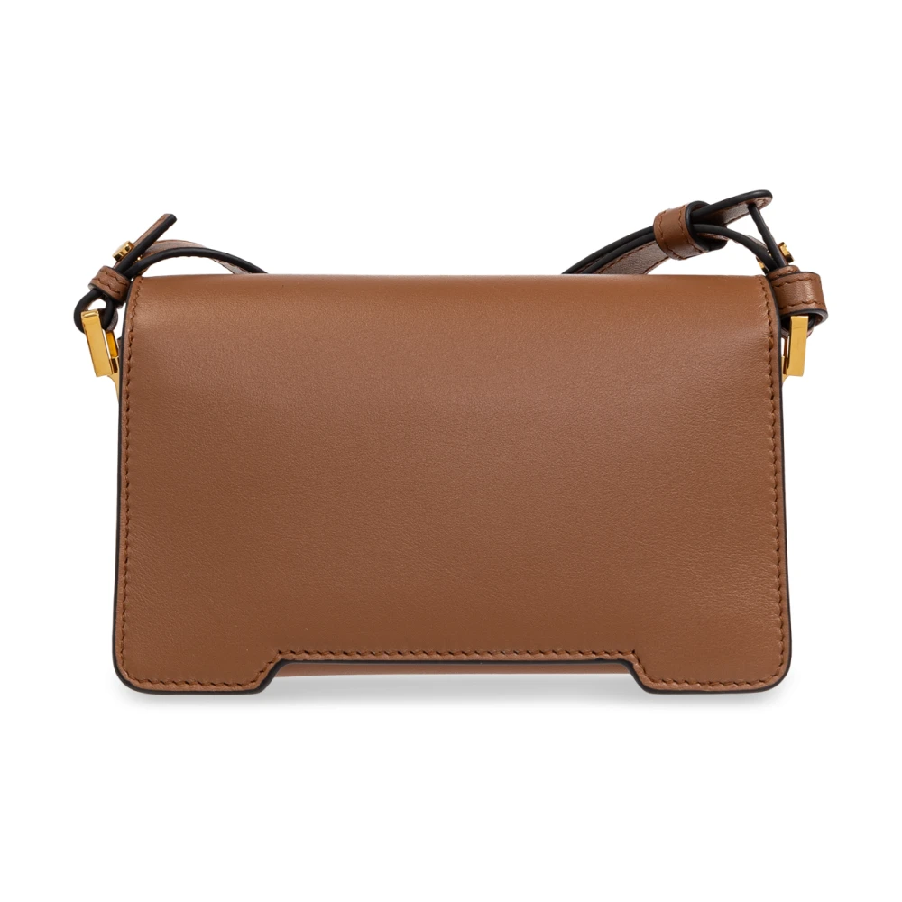 Marni Schoudertas Trunkaroo Mini Brown Dames