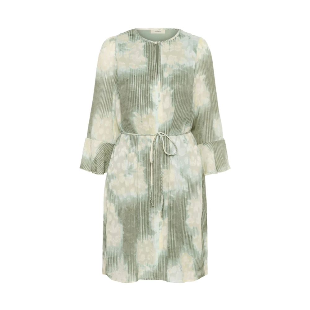 InWear Groene Gestreepte Jurk Cielle Stijl Multicolor Dames