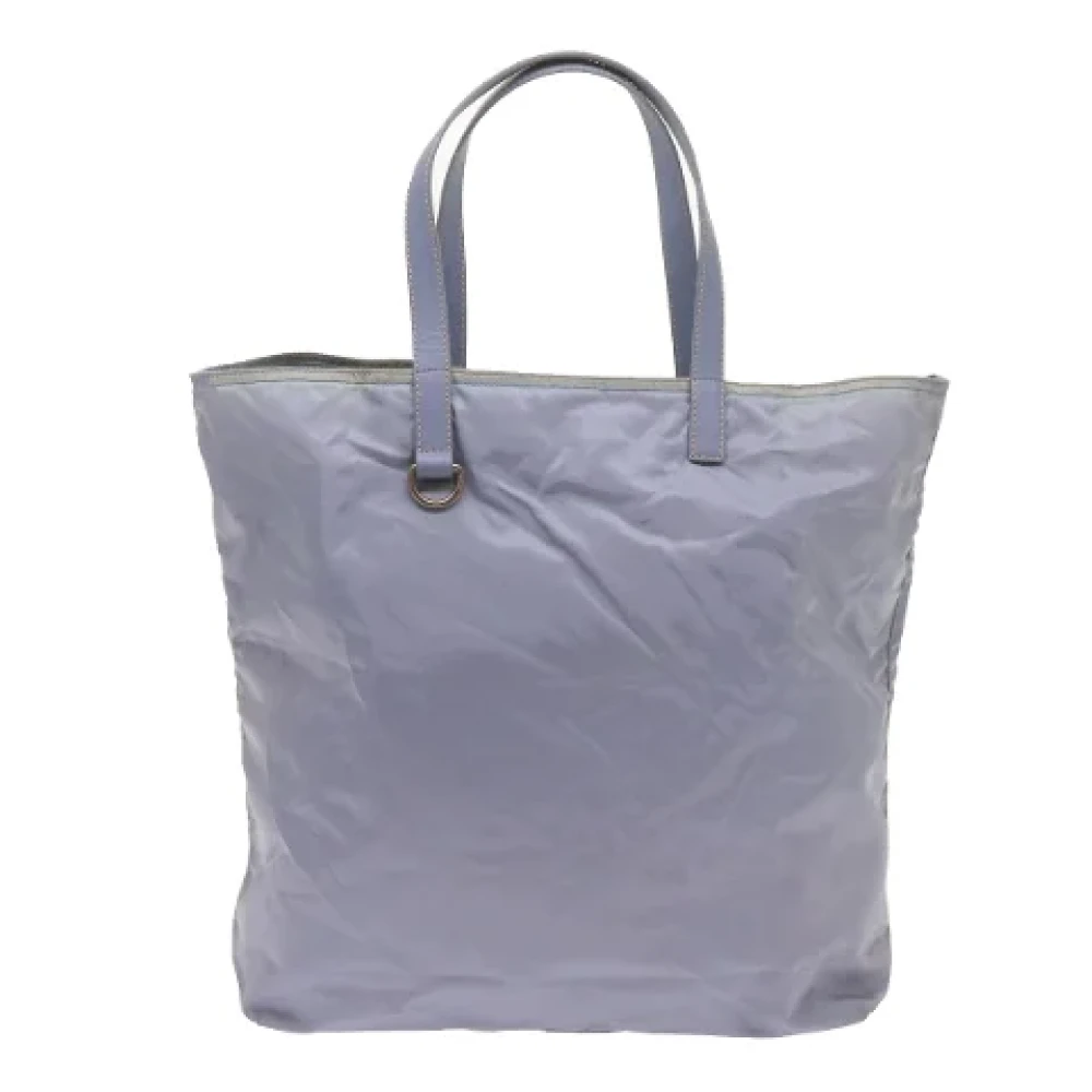 Prada Vintage Pre-owned Fabric totes Purple Dames