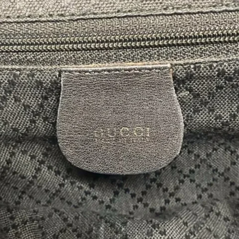 Gucci Vintage Pre-owned Fabric gucci-bags Black Dames