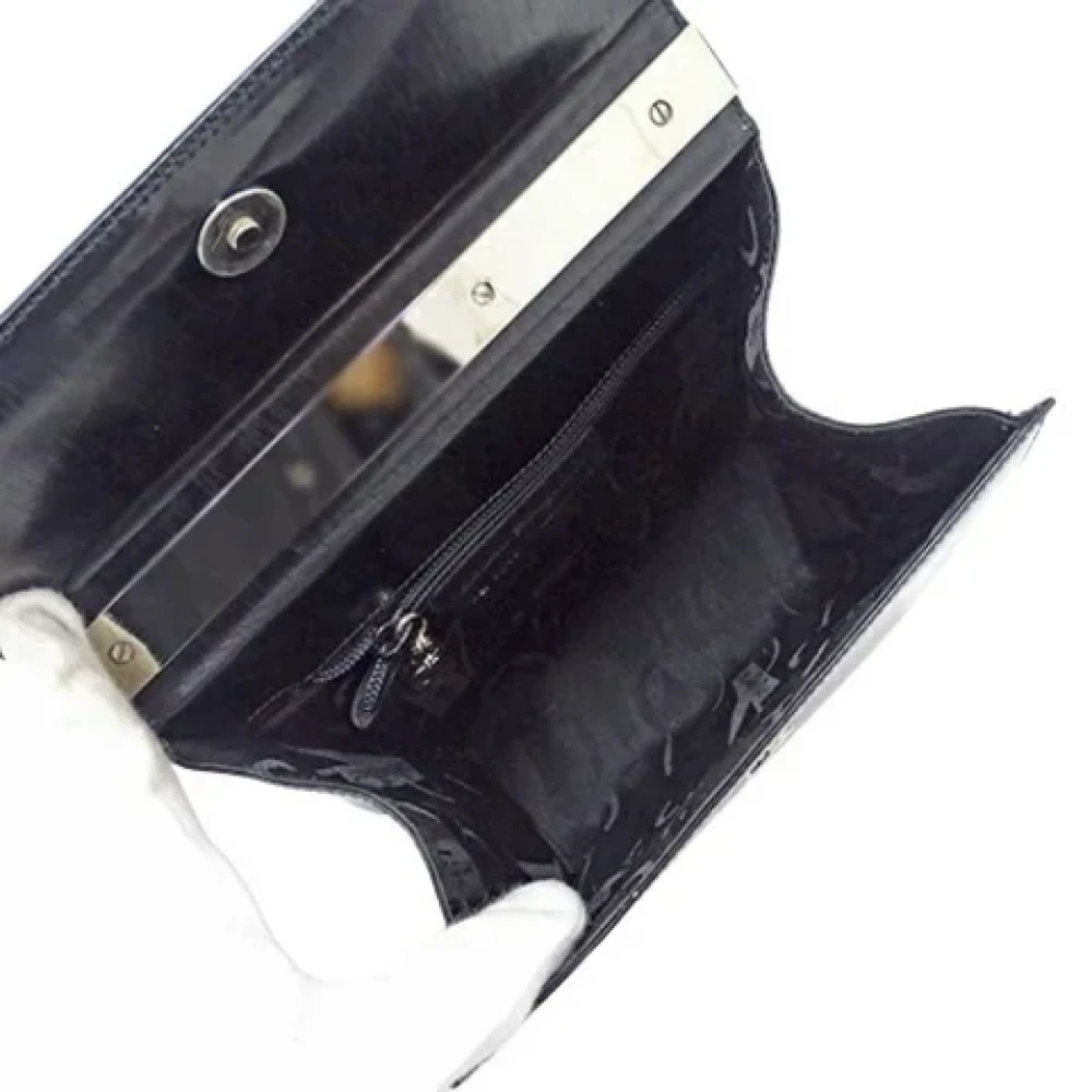 Salvatore Ferragamo Pre-owned Leather handbags Black Dames