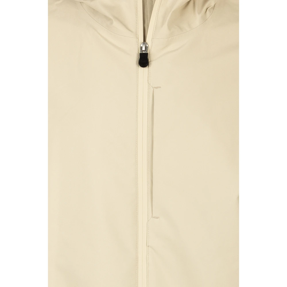 Save The Duck Beige Hooded Jas Beige Heren
