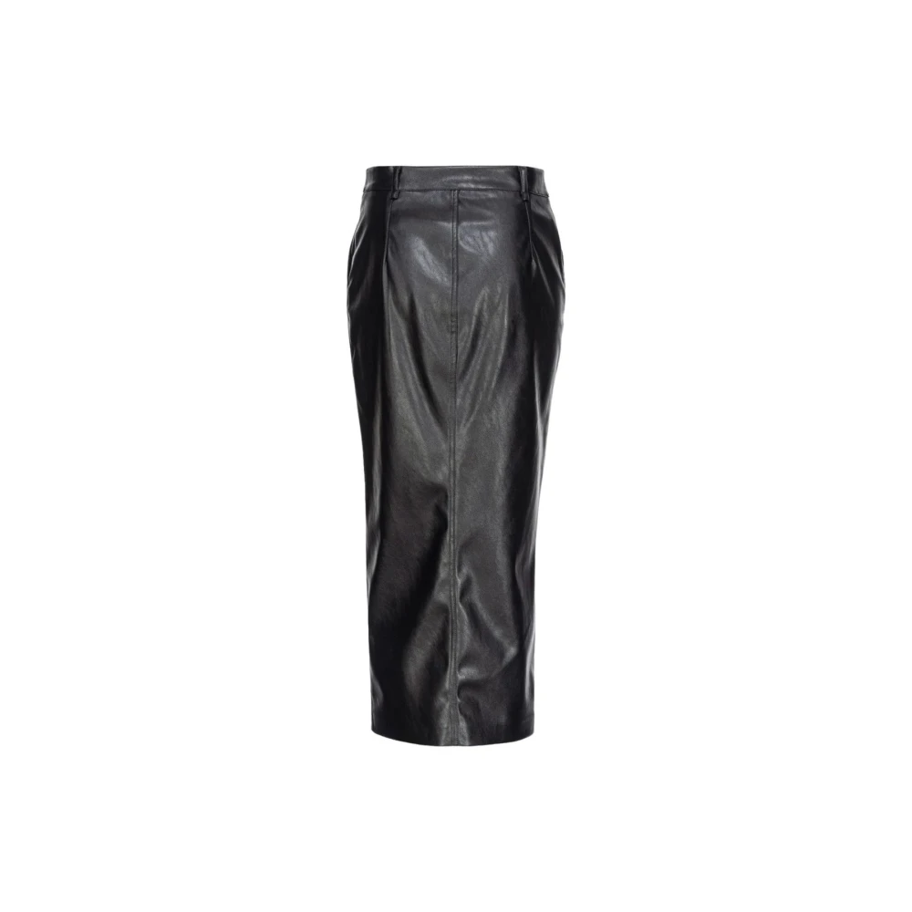 Pinko Women's Black Midi Skirts, Xl, Midi Skirt