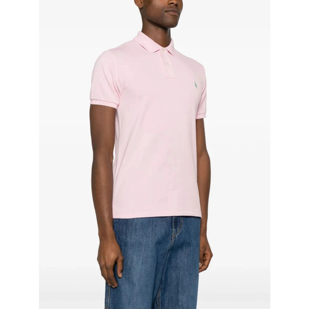 Ralph Lauren Polo Shirt Pink Heren