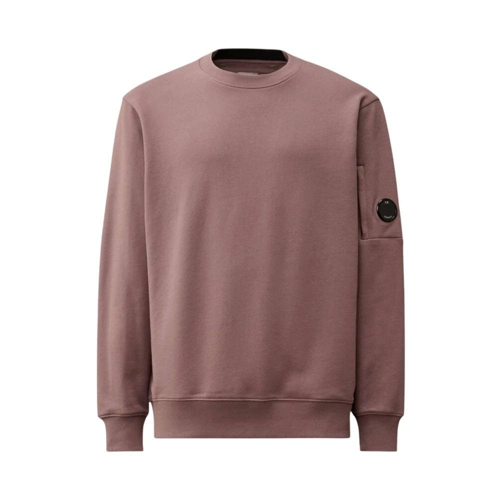 C.P. Company Paarse Katoenen Gaas Crewneck Sweatshirt Purple Heren