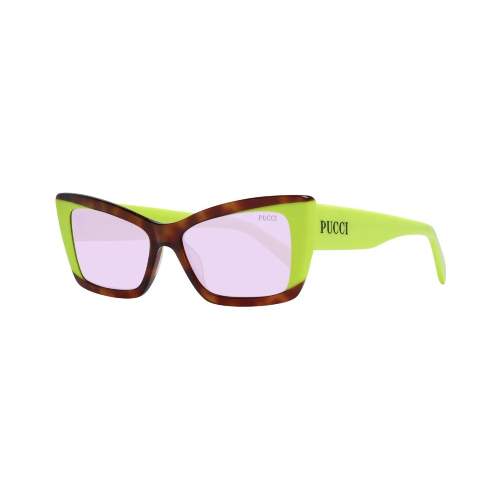 Multicolor Rektangulære Solbriller med UV-beskyttelse