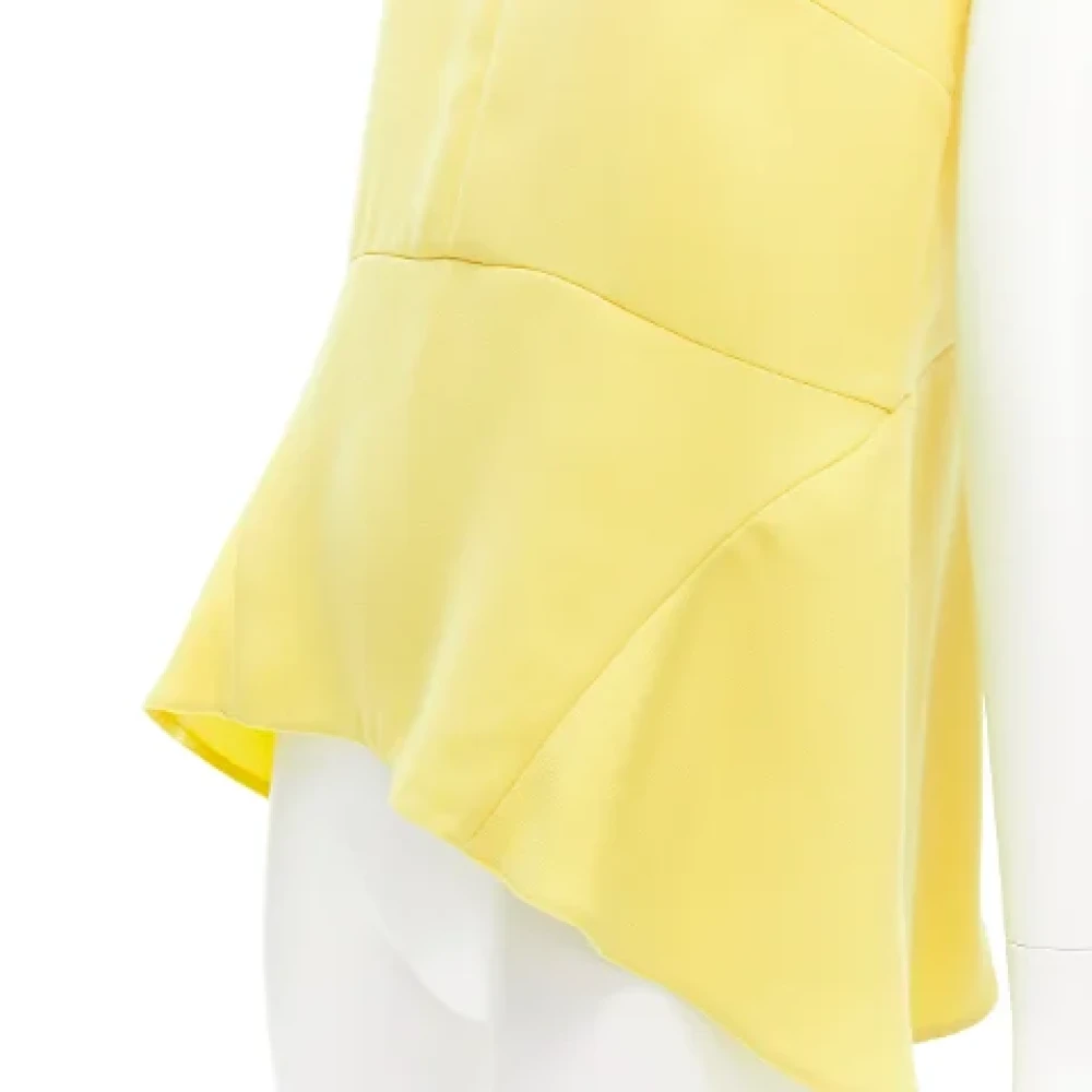 Marni Pre-owned Fabric tops Yellow Dames