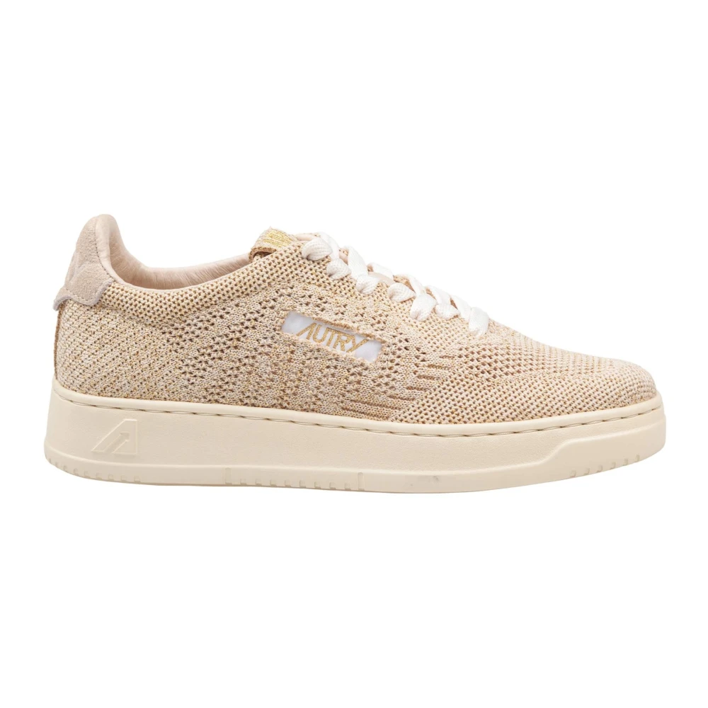 Autry Medalist Dames Schoenen Beige