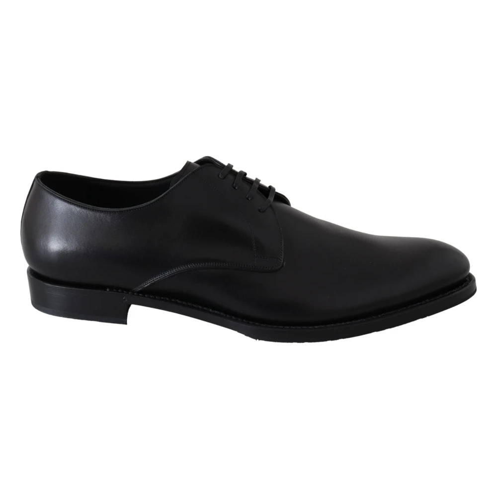 Dolce & Gabbana Men's Black Handmade Leather Sartoria Shoes